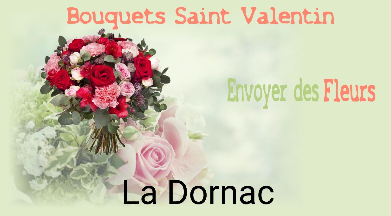 Roses de Saint-Valentin livrées à La Dornac